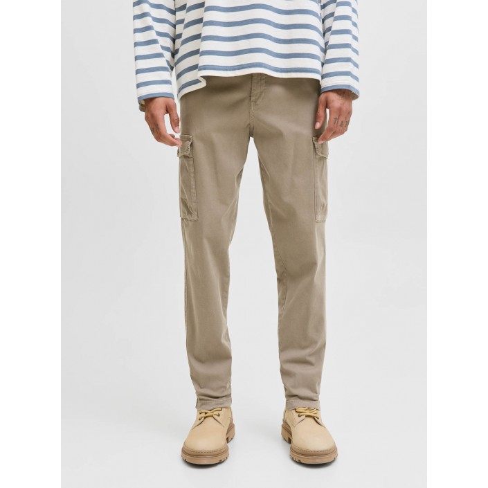 JACK&JONES ORIGINALS JPSTACE ARTHUR DOBBY CARGO SN Brindle | Freewear JPSTACE ARTHUR DOBBY CARGO SN - www.freewear.nl - Freewear