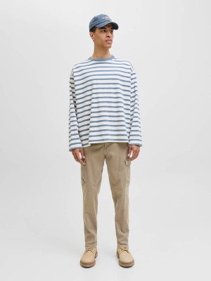 JACK&JONES ORIGINALS JPSTACE ARTHUR DOBBY CARGO SN Brindle | Freewear JPSTACE ARTHUR DOBBY CARGO SN - www.freewear.nl - Freewear