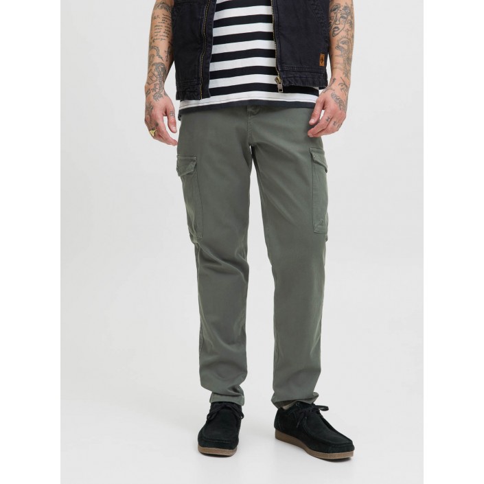 JACK&JONES ORIGINALS JPSTACE ARTHUR DOBBY CARGO SN Beluga | Freewear JPSTACE ARTHUR DOBBY CARGO SN - www.freewear.nl - Freewear