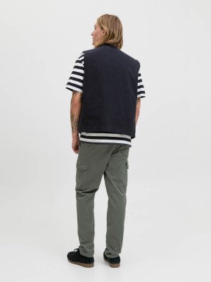 JACK&JONES ORIGINALS JPSTACE ARTHUR DOBBY CARGO SN Beluga | Freewear JPSTACE ARTHUR DOBBY CARGO SN - www.freewear.nl - Freewear