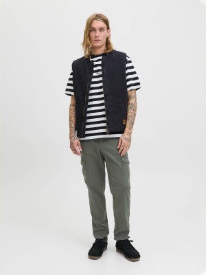 JACK&JONES ORIGINALS JPSTACE ARTHUR DOBBY CARGO SN Beluga | Freewear JPSTACE ARTHUR DOBBY CARGO SN - www.freewear.nl - Freewear