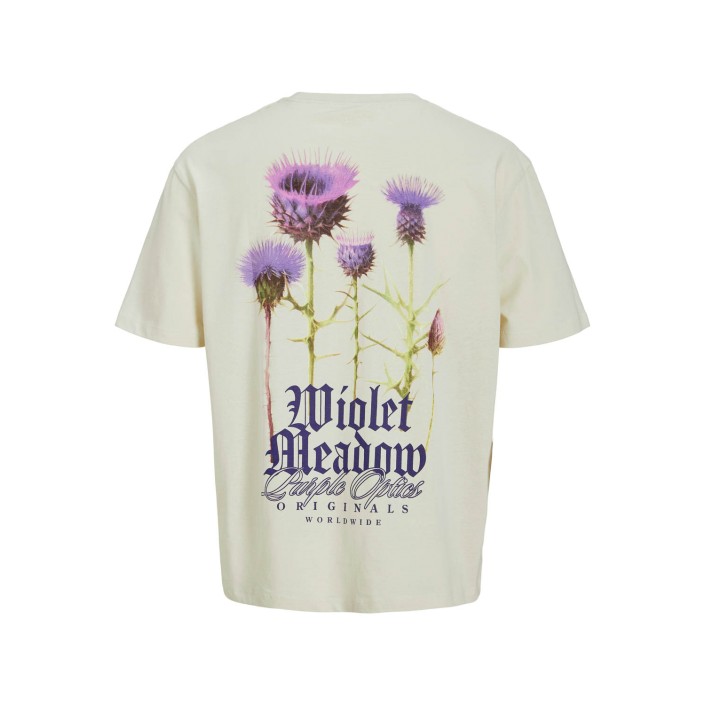 jack en jones boys JORGROVE TEE SS CREW NECK TG JNR Antique White | Freewear JORGROVE TEE SS CREW NECK TG JNR - www.freewear.nl - Freewear