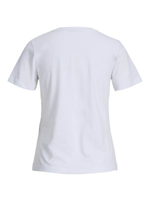 JACK&JONES ORIGINALS JXMIMI SS PRINT TEE JRS Bright White/Self love | Freewear JXMIMI SS PRINT TEE JRS - www.freewear.nl - Freewear