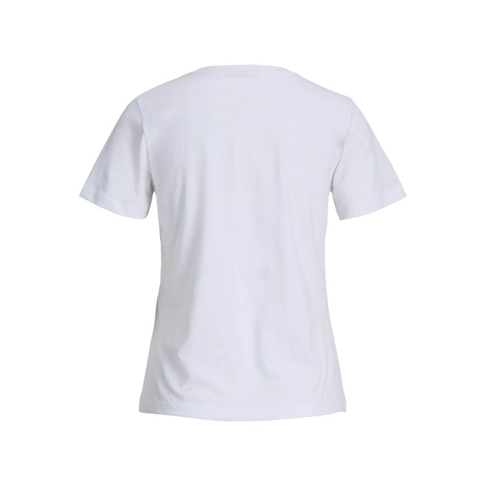 JACK&JONES ORIGINALS JXMIMI SS PRINT TEE JRS Bright White/Self love | Freewear JXMIMI SS PRINT TEE JRS - www.freewear.nl - Freewear