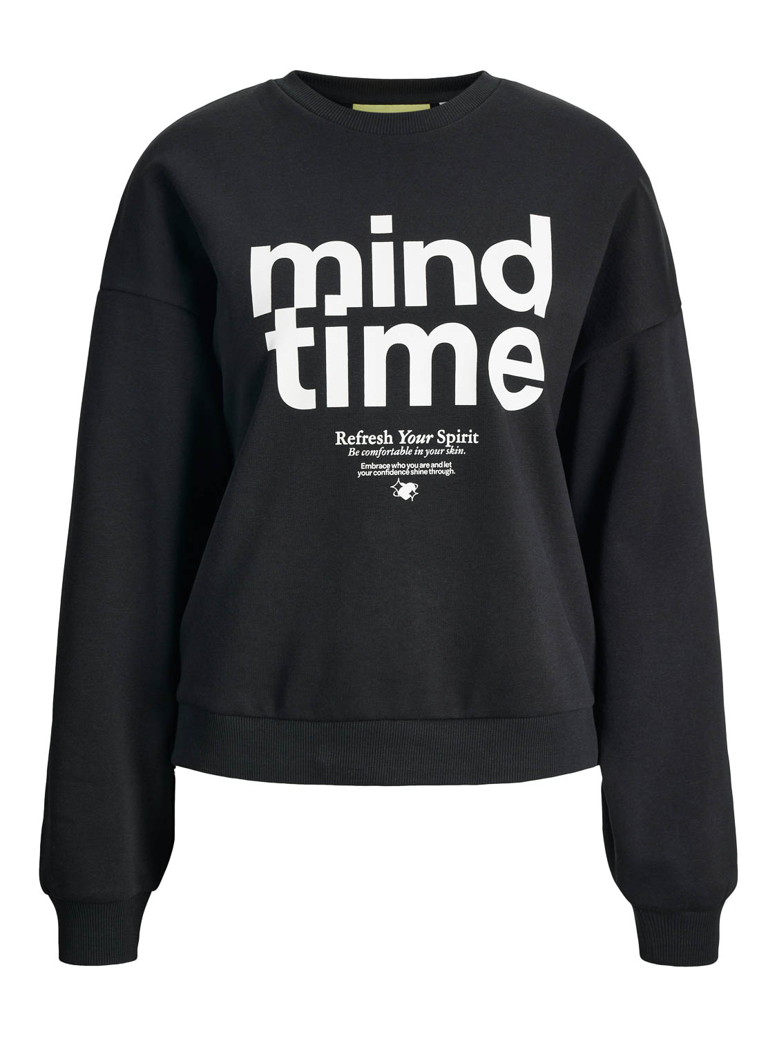 Jack and Jones Jxmimi Rlx Ls Print Crew Swt