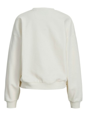 JACK&JONES ORIGINALS JXMIMI RLX LS PRINT CREW SWT Vanilla Ice/Self love | Freewear JXMIMI RLX LS PRINT CREW SWT - www.freewear.nl - Freewear