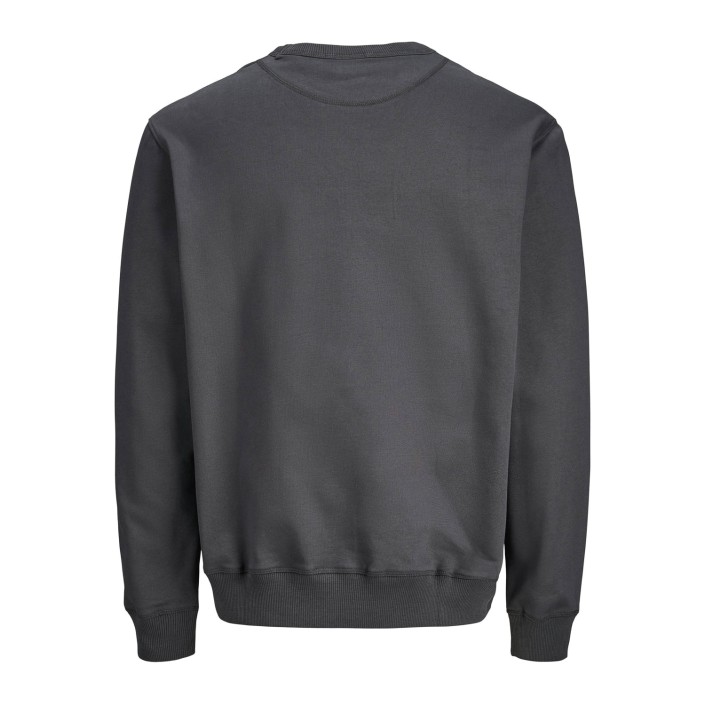 JACK&JONES ORIGINALS JORNORREBRO EMB SWEAT CREW NOOS Asphalt | Freewear JORNORREBRO EMB SWEAT CREW NOOS - www.freewear.nl - Freewear