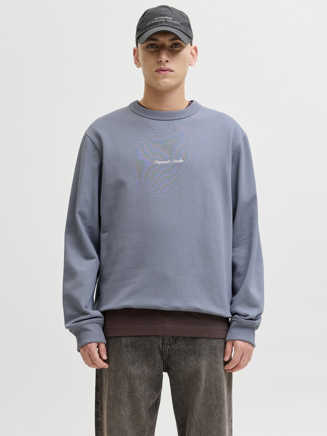 Jack and Jones Jornorrebro Emb Sweat Crew Noos