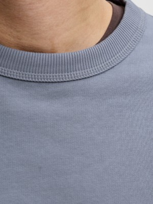 JACK&JONES ORIGINALS JORNORREBRO EMB SWEAT CREW NOOS Tradewinds | Freewear JORNORREBRO EMB SWEAT CREW NOOS - www.freewear.nl - Freewear