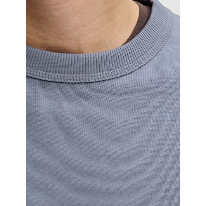 JACK&JONES ORIGINALS JORNORREBRO EMB SWEAT CREW NOOS Tradewinds | Freewear JORNORREBRO EMB SWEAT CREW NOOS - www.freewear.nl - Freewear