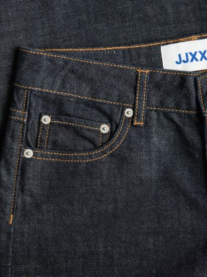 JACK&JONES ORIGINALS JXTOKYO VEGA WIDE HW FOLD UP R269 D: Dark Blue Denim | Freewear JXTOKYO VEGA WIDE HW FOLD UP R269 D: - www.freewear.nl - Freewear