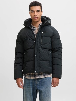 JACK&JONES ORIGINALS JORYORK HOOD PUFFER Black | Freewear JORYORK HOOD PUFFER - www.freewear.nl - Freewear