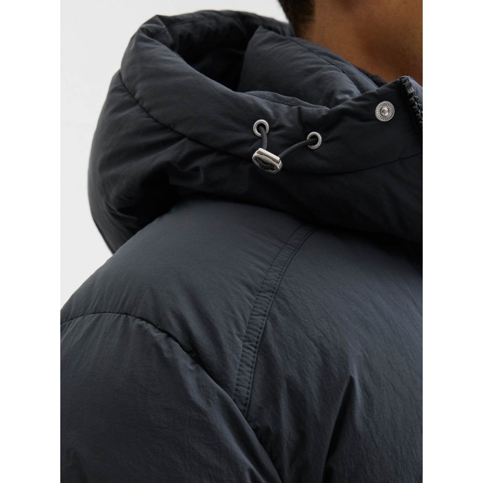 JACK&JONES ORIGINALS JORYORK HOOD PUFFER Black | Freewear JORYORK HOOD PUFFER - www.freewear.nl - Freewear