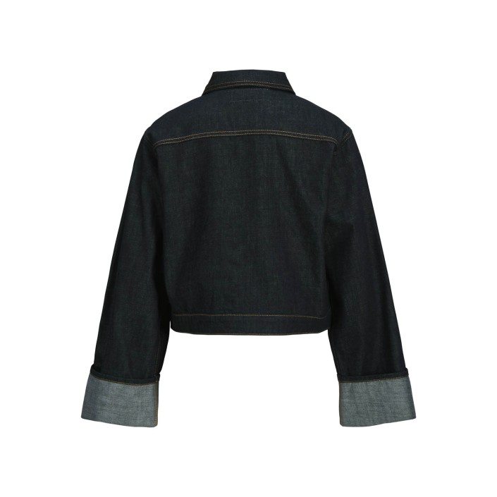 JACK&JONES ORIGINALS JXVEGA DENIM JACKET FOLD UP R269 DN: Dark Blue Denim | Freewear JXVEGA DENIM JACKET FOLD UP R269 DN: - www.freewear.nl - Freewear
