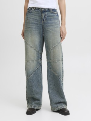 JACK&JONES ORIGINALS JXORLANDO CLEO WIDE CURVE MW R287 D: Dark Blue Denim | Freewear JXORLANDO CLEO WIDE CURVE MW R287 D: - www.freewear.nl - Freewear