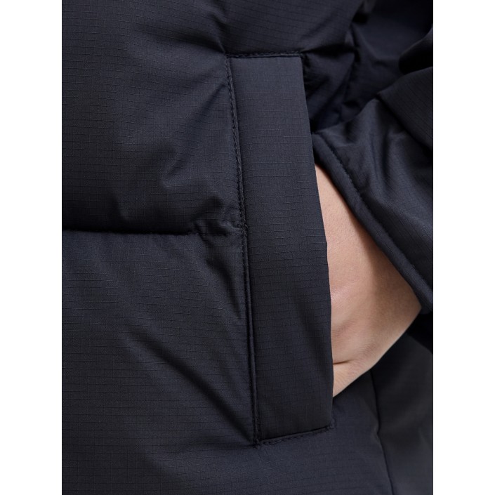 jack en jones boys JORINWOOD HOOD PUFFER JACKET JNR Dark Navy | Freewear JORINWOOD HOOD PUFFER JACKET JNR - www.freewear.nl - Freewear