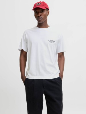 JACK&JONES ORIGINALS JORYORK BACK TEE SS CREW NECK Bright White | Freewear JORYORK BACK TEE SS CREW NECK - www.freewear.nl - Freewear