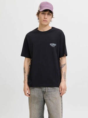JACK&JONES ORIGINALS JORYORK BACK TEE SS CREW NECK Black | Freewear JORYORK BACK TEE SS CREW NECK - www.freewear.nl - Freewear