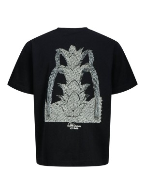 JACK&JONES ORIGINALS JORGRAMERCY BACK GRAPHIC TEE SS CN Black | Freewear JORGRAMERCY BACK GRAPHIC TEE SS CN - www.freewear.nl - Freewear