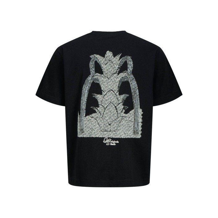 JACK&JONES ORIGINALS JORGRAMERCY BACK GRAPHIC TEE SS CN Black | Freewear JORGRAMERCY BACK GRAPHIC TEE SS CN - www.freewear.nl - Freewear