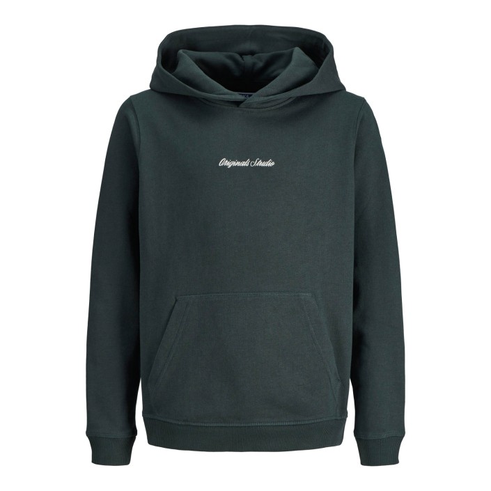 jack en jones boys JORNORREBRO EMB SWEAT HOOD NOOS JNR Forest River | Freewear JORNORREBRO EMB SWEAT HOOD NOOS JNR - www.freewear.nl - Freewear