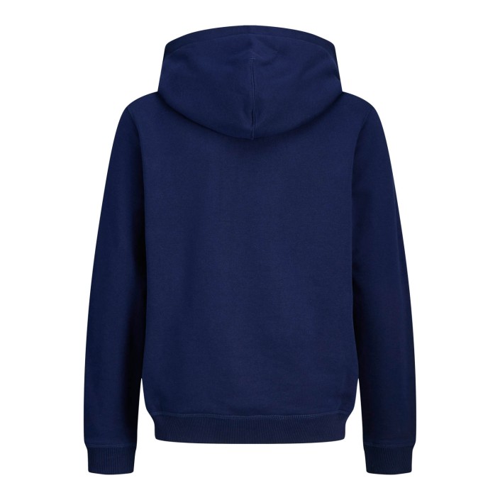 jack en jones boys JORNORREBRO EMB SWEAT HOOD NOOS JNR Ocean Cavern | Freewear JORNORREBRO EMB SWEAT HOOD NOOS JNR - www.freewear.nl - Freewear