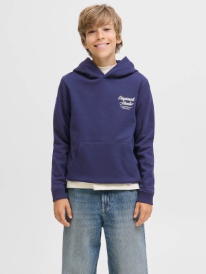 jack en jones boys JORNORREBRO TYPO BACK SWEAT HOOD SN: Ocean Cavern | Freewear JORNORREBRO TYPO BACK SWEAT HOOD SN: - www.freewear.nl - Freewear