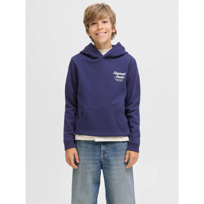 jack en jones boys JORNORREBRO TYPO BACK SWEAT HOOD SN: Ocean Cavern | Freewear JORNORREBRO TYPO BACK SWEAT HOOD SN: - www.freewear.nl - Freewear