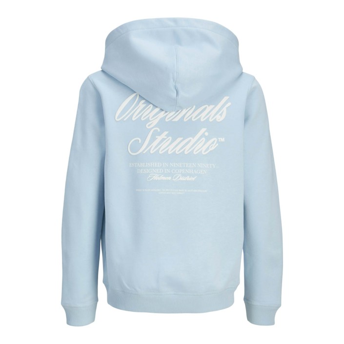 jack en jones boys JORNORREBRO TYPO BACK SWEAT HOOD SN: Skyway | Freewear JORNORREBRO TYPO BACK SWEAT HOOD SN: - www.freewear.nl - Freewear