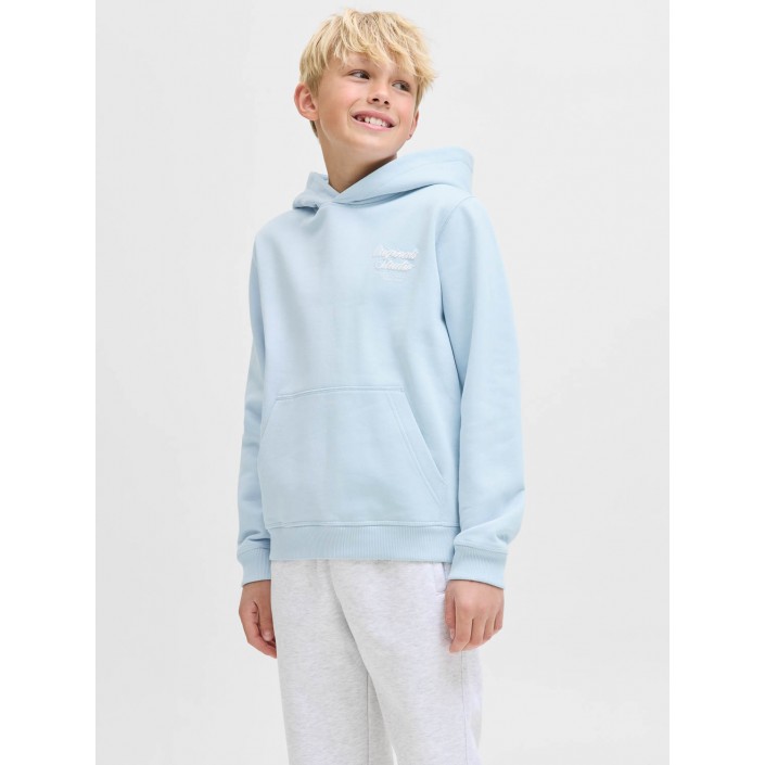 jack en jones boys JORNORREBRO TYPO BACK SWEAT HOOD SN: Skyway | Freewear JORNORREBRO TYPO BACK SWEAT HOOD SN: - www.freewear.nl - Freewear