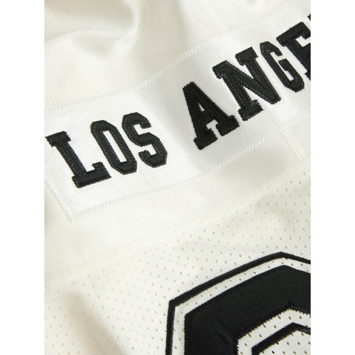 JACK&JONES ORIGINALS JXZOLA MESH PRINT SS V NECK TEE JRS: Cloud Dancer/LOS ANGELES 98 | Freewear JXZOLA MESH PRINT SS V NECK TEE JRS: - www.freewear.nl - Freewear