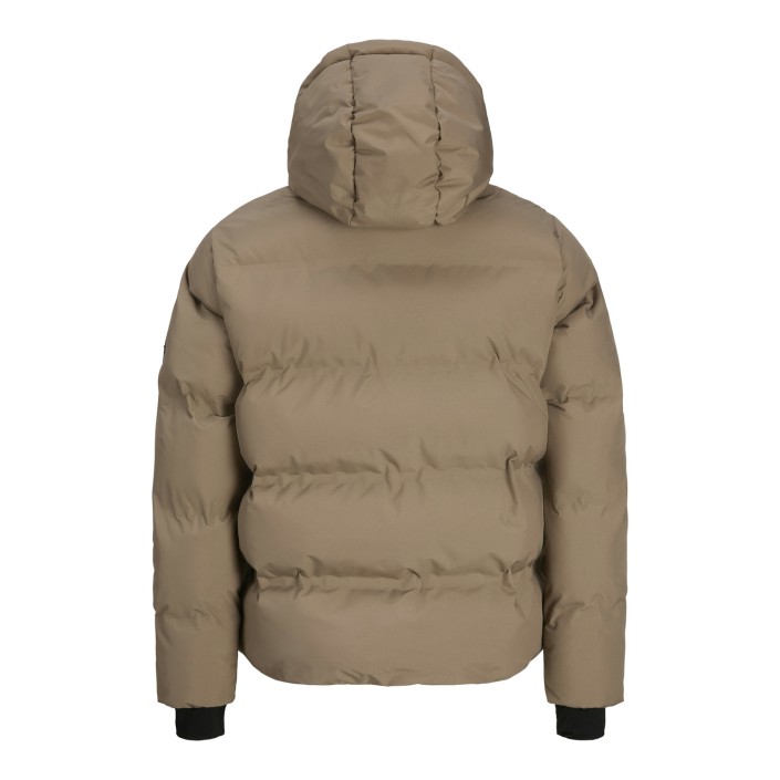JACK&JONES ORIGINALS JCOFUSION PUFFER JACKET Desert Taupe | Freewear JCOFUSION PUFFER JACKET - www.freewear.nl - Freewear