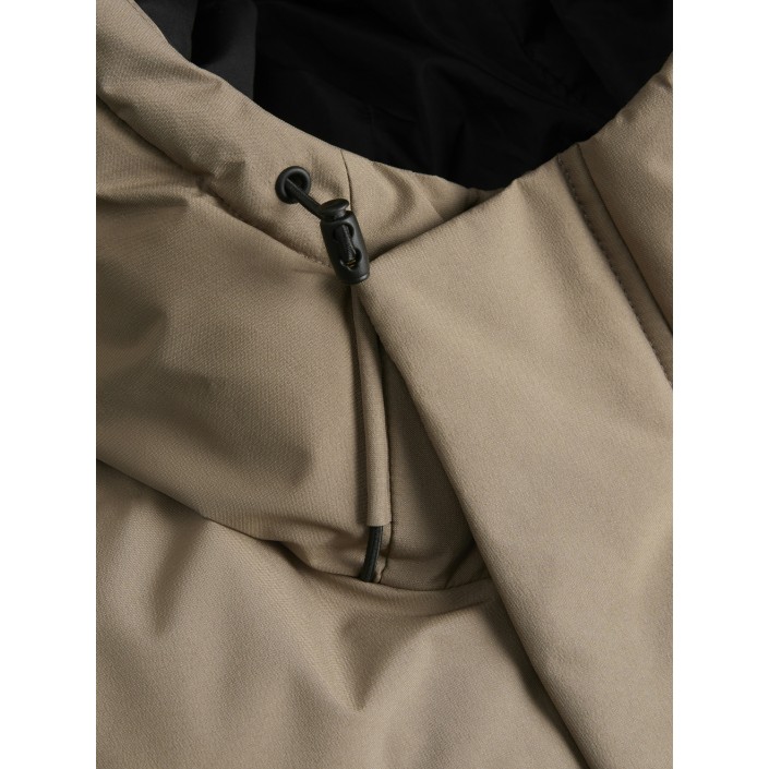 JACK&JONES ORIGINALS JCOFUSION PUFFER JACKET Desert Taupe | Freewear JCOFUSION PUFFER JACKET - www.freewear.nl - Freewear