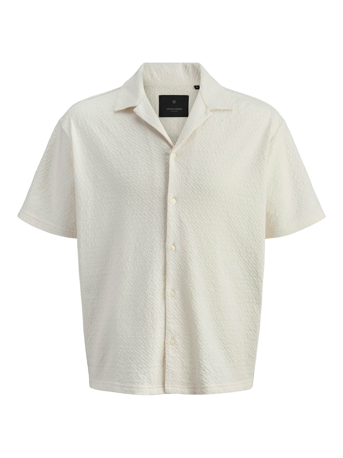 Jack and Jones Jprblaleo Jacquard Resort S/s Shirt