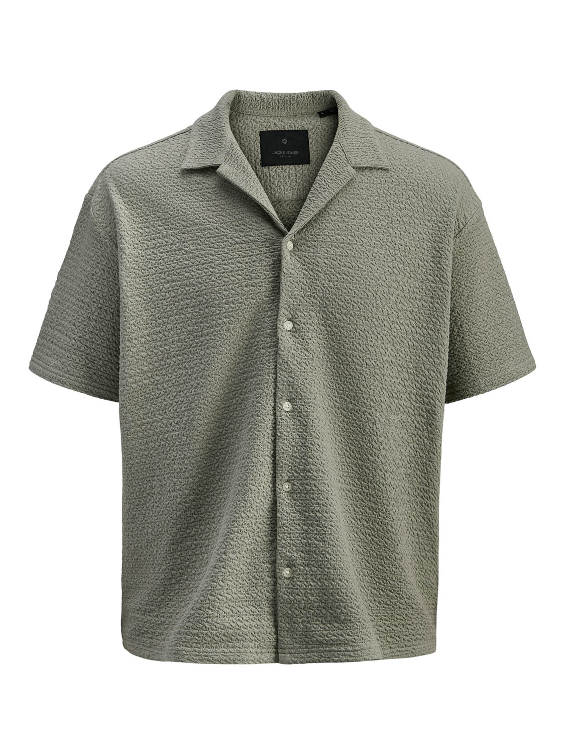 Jack and Jones Jprblaleo Jacquard Resort S/s Shirt