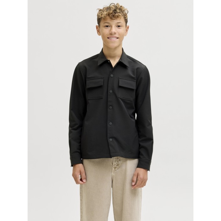 jack en jones boys JCOPOINT COMMUTE TRAVEL SHIRT BF JN: Black | Freewear JCOPOINT COMMUTE TRAVEL SHIRT BF JN: - www.freewear.nl - Freewear