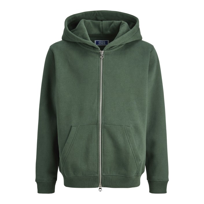 jack en jones boys JORBEDFORD SWEAT ZIP HOOD JNR Sycamore | Freewear JORBEDFORD SWEAT ZIP HOOD JNR - www.freewear.nl - Freewear