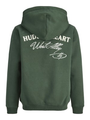 jack en jones boys JORBEDFORD SWEAT ZIP HOOD JNR Sycamore | Freewear JORBEDFORD SWEAT ZIP HOOD JNR - www.freewear.nl - Freewear