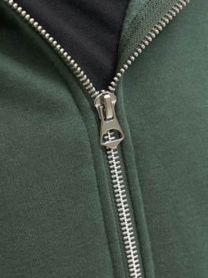 jack en jones boys JORBEDFORD SWEAT ZIP HOOD JNR Sycamore | Freewear JORBEDFORD SWEAT ZIP HOOD JNR - www.freewear.nl - Freewear