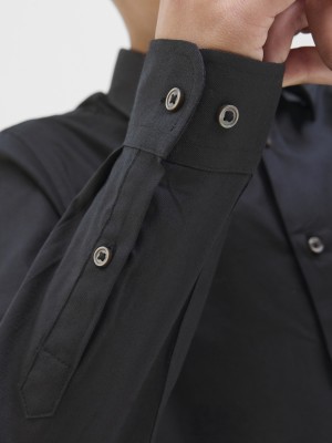 jack en jones boys JJNICO SHIRT LS STYD JNR Black | Freewear JJNICO SHIRT LS STYD JNR - www.freewear.nl - Freewear