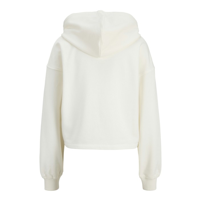 JACK&JONES ORIGINALS JXMERLE RLX SHORT HOOD SWT Vanilla Ice/GOLDEN GATE | Freewear JXMERLE RLX SHORT HOOD SWT - www.freewear.nl - Freewear