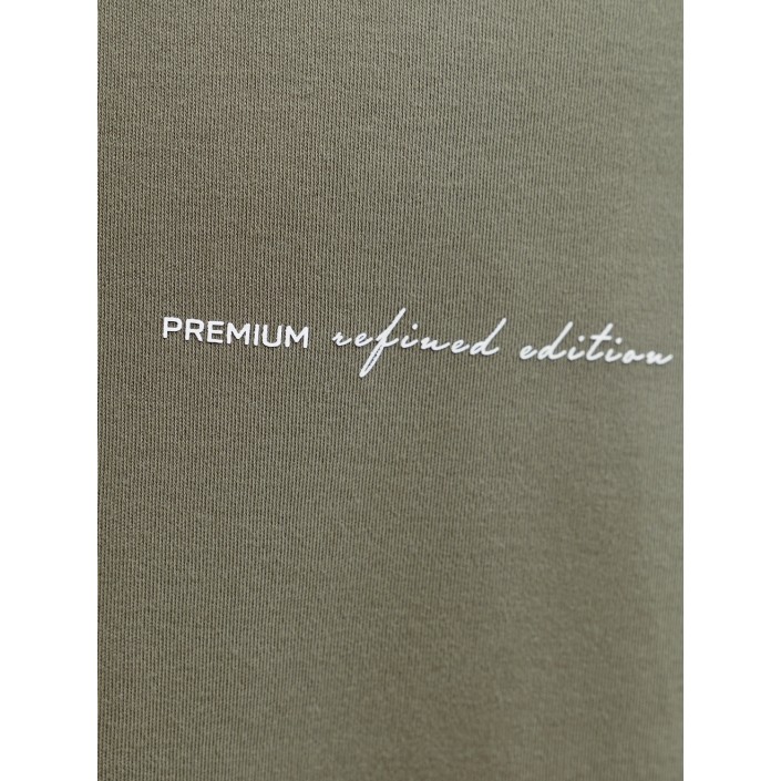 JACK%JONES PREMIUM JPRBLAOWEN SS BRANDING TEE SN Smokey Olive | Freewear JPRBLAOWEN SS BRANDING TEE SN - www.freewear.nl - Freewear