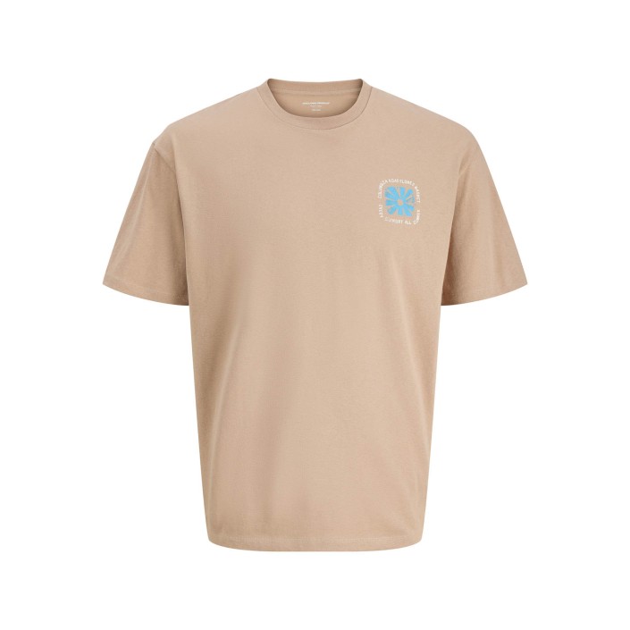 jack en jones boys JORFLOWER MARKET TEE SS STYD SS25 J: Stucco | Freewear JORFLOWER MARKET TEE SS STYD SS25 J: - www.freewear.nl - Freewear
