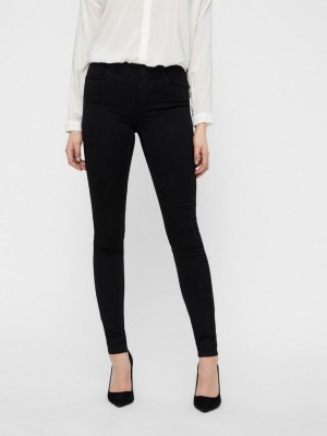 Vero Moda VMSEVEN NW S SHAPE UP JEANS VI506 N Black | Freewear VMSEVEN NW S SHAPE UP JEANS VI506 N - www.freewear.nl - Freewear