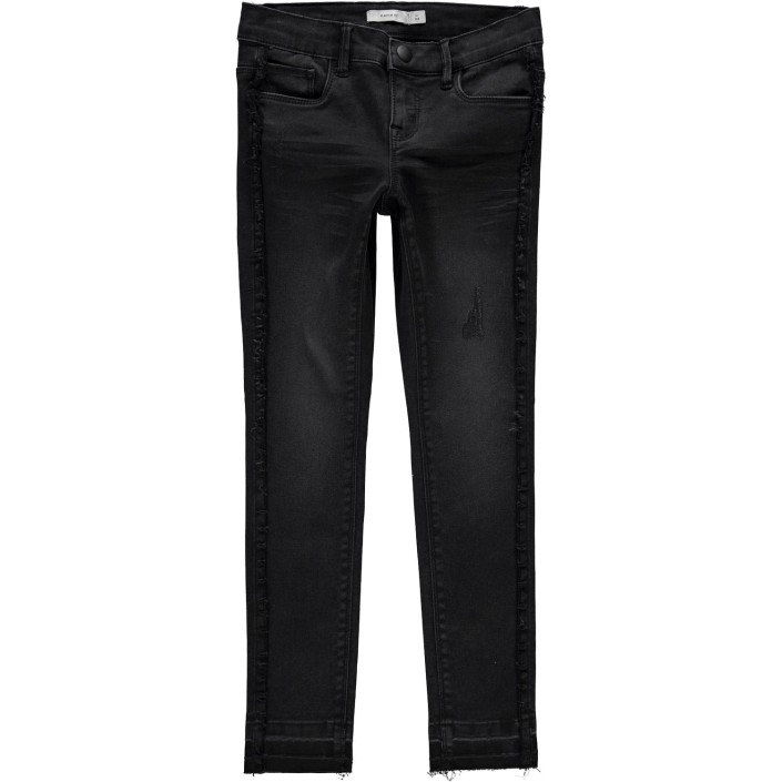 NAME IT KIDS NKFPOLLY DNMTAFFY 7076 PANT NOOS Black Denim | Freewear NKFPOLLY DNMTAFFY 7076 PANT NOOS - www.freewear.nl - Freewear