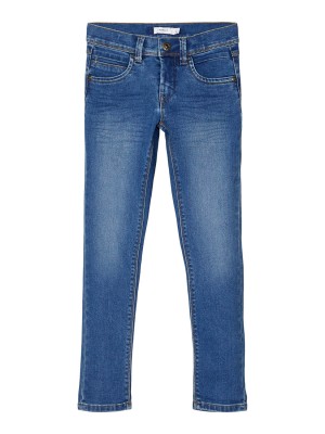 NAME IT KIDS NKMSILAS DNMTAX PANT NOOS Medium Blue Denim | Freewear NKMSILAS DNMTAX PANT NOOS - www.freewear.nl - Freewear