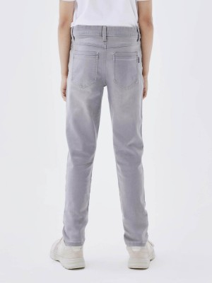 NAME IT KIDS NKMSILAS DNMTAX PANT NOOS Medium Grey Denim | Freewear NKMSILAS DNMTAX PANT NOOS - www.freewear.nl - Freewear