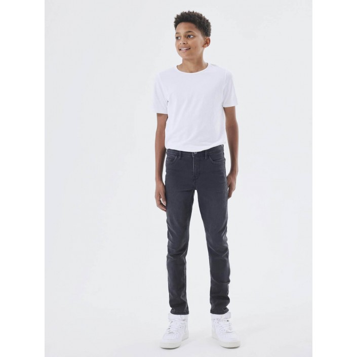 NAME IT KIDS NKMSILAS DNMTAX PANT NOOS Black Denim | Freewear NKMSILAS DNMTAX PANT NOOS - www.freewear.nl - Freewear