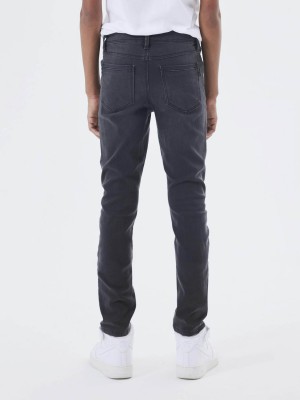 NAME IT KIDS NKMSILAS DNMTAX PANT NOOS Black Denim | Freewear NKMSILAS DNMTAX PANT NOOS - www.freewear.nl - Freewear