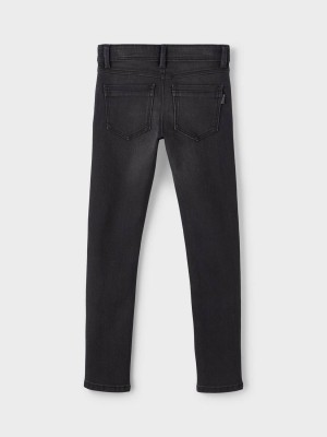 NAME IT KIDS NKMSILAS DNMTAX PANT NOOS Black Denim | Freewear NKMSILAS DNMTAX PANT NOOS - www.freewear.nl - Freewear